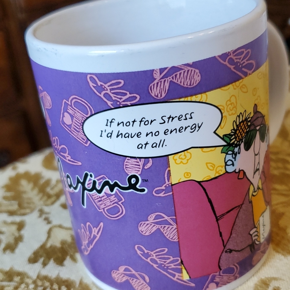 MAXINE STRESS COFFEE MUG